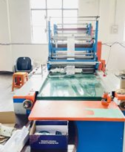 Advanced industrial equipment used in manufacturing process